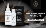 Natural King's Men's Dark Brown Hair Dye